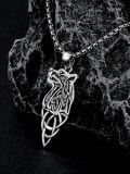 wholesale Animal Necklace 925 Sterling Beast Pendant Irish Celtic Knot Necklace Pendant Fathers Day Birthday Christmas Gifts For Men -0-4