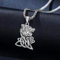 wholesale Sterling Silver Celtic Knot Necklace with Animals Pendant Jewelry for Men Women-0-1