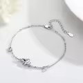 wholesale 925 Sterling Silver Koala Bear Charm Bracelet for Women and Girls-0-1