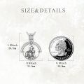 wholesale 925 Sterling Silver Pendant Necklace With Religious Figure Design-0-4