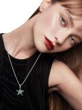 wholesale 925 Sterling Silver Abalone Starfish Pendant Necklace for Women-0-2