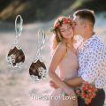 wholesale 925 Sterling Silver Teardrop Earrings Wholesale With Blue Gemstone And Scroll Design-0-8