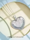 TOUPOP Sterling Silver Abalone Angel Number Necklace 000-999-0-2