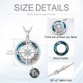 wholesale TOUPOP I'd Be Lost Without You Compass Necklace For Mom/sister/nana/daughter 925 Sterling Silver Compass Jewelry Gifts For Birthday Christmas Party -0-1