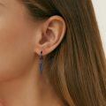 wholesale 925 Sterling Silver Triangle Charm Earrings-0-5