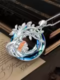 TOUPOP 925 Sterling Silver Tree Of Life Sister Necklace-0-4