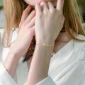 wholesale 14k Gold Heart Infinity Bracelet With Diamonds-0-5