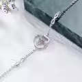 wholesale 925 Sterling Silver Crystal Ballerina Bracelet Wholesale - Austrian Dancing Girl Jewelry-0-2