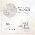 wholesale 925 Sterling Silver Pig Heart Stud Earrings  for Girls and Women-0-4