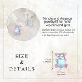wholesale 925 Sterling Silver Pig Heart Stud Earrings  for Girls and Women-0-4
