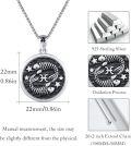 wholesale 925 Sterling Silver Pisces Zodiac Sign Constellation Pendant Necklaces for Women Men Astrology Gifts-0-4