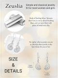 wholesale 925 Sterling Silver Shell Drop Earrings - Summer Beach s for Her-0-1