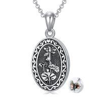wholesale 925 Sterling Silver Oval Locket Bracelet Wholesale With Floral Engraving And Chain Clasp-07-July-Lotus-p-07-July-Lotus-text-3.photo&text customized-07-July-Lotus-1.no custom-2.text customized