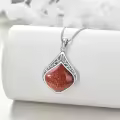 wholesale 925 Sterling Silver Moonstone Lapis Larimar Moss Agate Teardrop Filigree Pendant-0-119