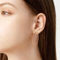 wholesale Sterling Silver Circle Endless Hoop Earrings for Women 20 70mm-0-17