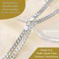 wholesale 925 Sterling Silver Gold Plated 3-2mm Cuban Link Chain Necklace - 18 to 24 Lengths-0-3