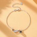 wholesale 925 Sterling Silver Cat 100 Languages I Love You Projection Bracelet-0-2