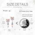 wholesale 925 Sterling Silver Axolotl Dangle Earrings for Women Girls Birthday Gifts Jewelry Accessories-0-1