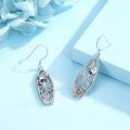 wholesale 925 Sterling Silver Sunglasses Octopus Starfish Coral Drop Earrings-0-3