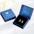wholesale 925 Sterling Silver Blue Heart Alien Stud Earrings for Women Girls -0-6