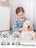 wholesale 925 Sterling Silver Dog Shaped Stud Earrings for Women - Hypoallergenic s-0-3