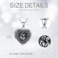wholesale 925 Sterling Silver Locket Pendant With Photo Insertion-0-3