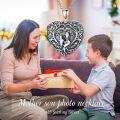 wholesale TOUPOP Mother Locket Necklace That Holds 2 Pictures Photos Keep Someone Near To You 925 Sterling Silver Relationship Mother Heart Family Tree Of Life Locket Jewelry Mother's Day Christmas Gifts -0-1