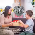 TOUPOP Sterling Silver Mother Locket Holds 2 Photos Tree Of Life Heart Jewelry-0-1