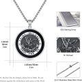 wholesale 925 Sterling Silver Saint Michael Medal Pendant Necklace Catholic s for Men & Women-0-1