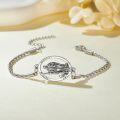 wholesale 925 Sterling Silver Saint Benedict Medal Bracelet - Religious  for Women-0-1