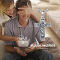 wholesale 925 Sterling Silver Saint Medal Cross Pendant Necklaces with Jesus Figure Religious Protection Charm Jewelry for Men Women Boys Girls Gift-0-4
