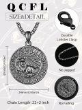 wholesale  Sterling Silver Zodiac Necklace for Men 12 Constellation Horoscope Pendant Birthday Father s Day Gift -0-1