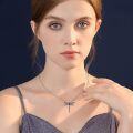 wholesale Sterling Silver Stone Dragonfly Urn Necklace for Ashes w Filling Tool-0-33
