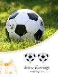 TOUPOP Sterling Silver Soccer Heart Stud Earrings Sport Jewelry Gifts-0-4
