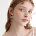 wholesale 925 Sterling Silver Turquoise Stone Starfish Drop Earrings for Women Christmas Gifts-0-4
