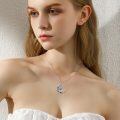 wholesale 925 Sterling Silver Celtic Triquetra Knot Pendant Necklaces for Women and Men-0-1