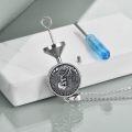 wholesale Sterling Silver Stone Memento Mori Necklace Stoic Virtues Amor Fati Unisex Gift-0-2