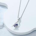 wholesale Sterling Silver Gemstone Pendant Necklace for Women Fine Jewelry Gift-0-21