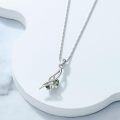 wholesale Sterling Silver Gemstone Pendant Necklace for Women Fine Jewelry Gift-0-39