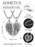 wholesale 925 Sterling Silver Heart Pendant With Saint Joseph And Protect Us Design-0-1
