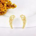 wholesale 925 Sterling Silver Ornate Vine Earring Set-0-4