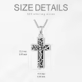 TOUPOP Sterling Silver Stone Dragonfly Butterfly Pendant Necklace-0-4