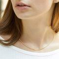wholesale 18K Gold Women s Necklace 0 7 2 8mm Snake Herringbone Chain 14 30 -0-3