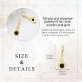 wholesale 925 Sterling Silver Green Turquoise Drop Earrings Platinum Plated Twisted Swirl Jewelry For Women-0-27