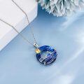 wholesale 925 Sterling Silver Heart-Shaped Skate Pendant Necklace for Women Sportswear s-0-3