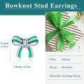 wholesale 925 Sterling Silver Shark Stud Earrings Blue Enamel Platinum Plated Ocean Animal Jewelry-0-2
