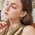 wholesale 14k Gold Drop Earrings With Intricate Filigree Design-0-1