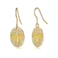 wholesale Gold 925 Sterling Silver Honeybee Drop Earrings for Women - Unique Gift Idea-0-0