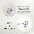 wholesale 925 Sterling Silver Hummingbird Blue Abalone Shell Inlay Pendant Necklace-0-4