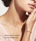 wholesale 18K Gold Plated Sterling Silver Dainty Disc Chain Choker Necklace for Women-0-9